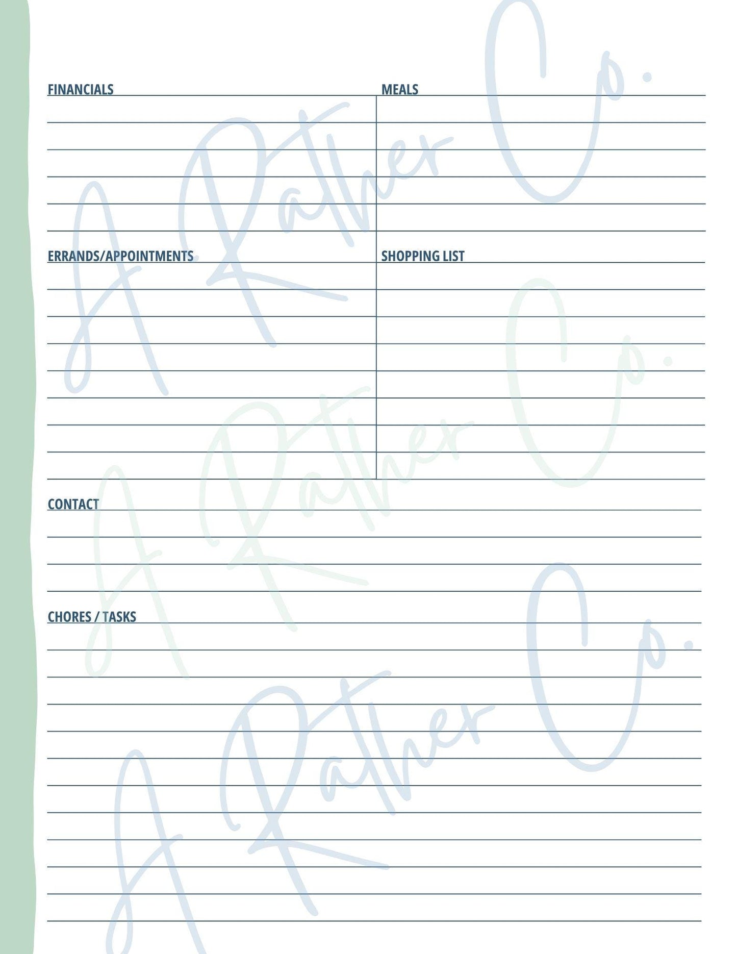 Hello Thoughts Notebook - DIGITAL