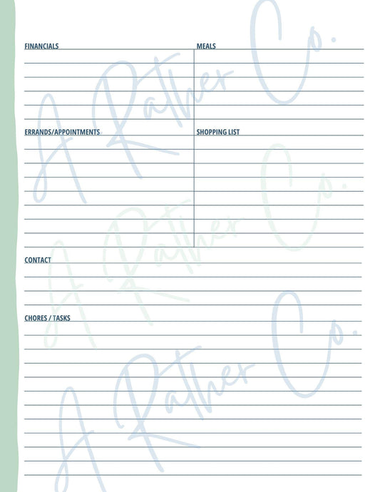 Hello Thoughts Notebook - DIGITAL
