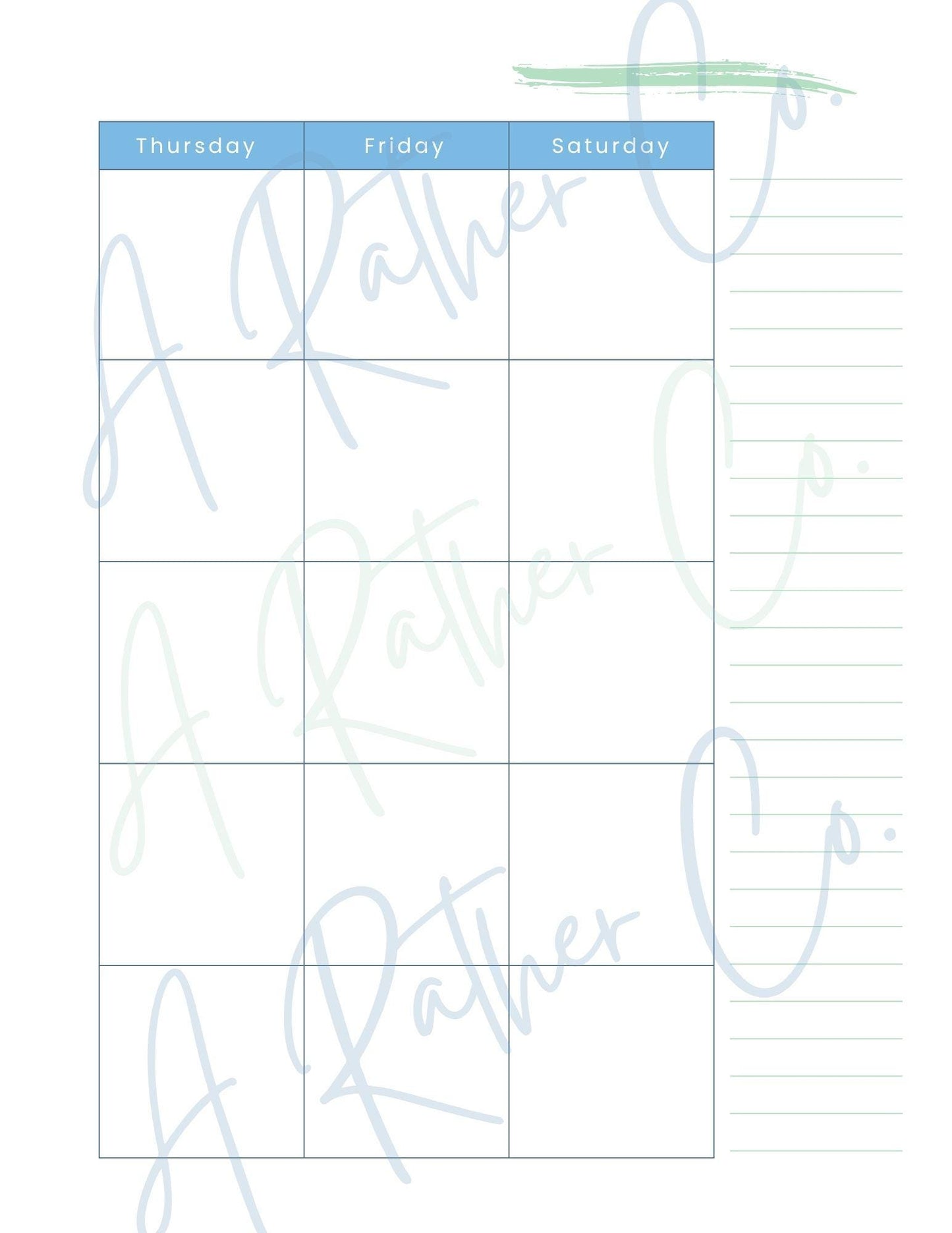 Hello Plans Monthly Planner - Undated